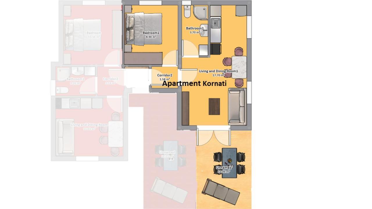 Apartmani Villa Lilliana ตรีบูนย์ ภายนอก รูปภาพ